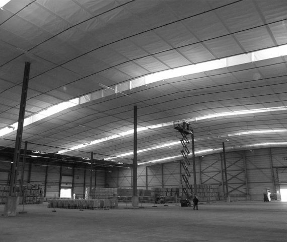 Ruda Vermessung Membran Hamburg-Hafen